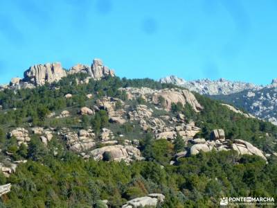 La Camorza-La Pedriza; camino smith navacerrada parque natural monte aloia garganta de los infiernos